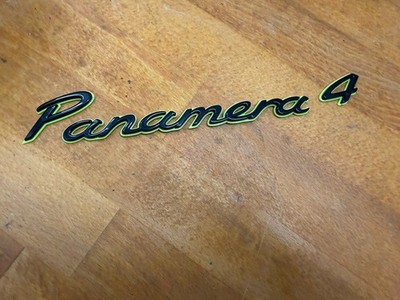Porsche Panamera 4 E-Hybrid  Schriftzug Emblem Hochglanzschwarz