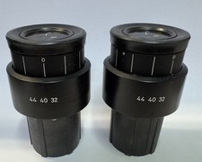 ZEISS 444032 PL 10X/20 Plan Stereo Biological Microscope Eyepieces 30mm PAIR 