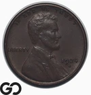 1924-S Lincoln Cent Wheat Penny, Scarce Date! Choice Unc+