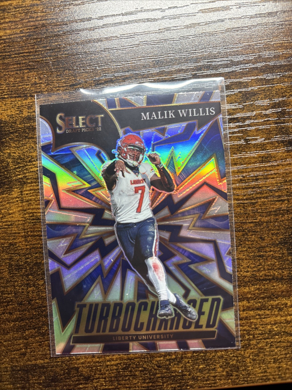 Malik Willis Panini Select Draft Picks Turbocharged #TMW Silver Prizm