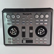 Numark Mixtrack Edge Silver Slimline USB-Powered Double Deck DJ UNTESTED