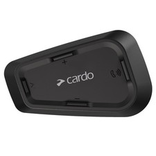 Image of Cardo Spirit Motorcycle Bluetooth Communication Headset Single Pack Black
