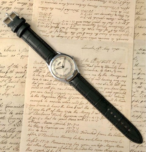 ORIS Mechanical Hand-Wound Vintage Men’s Watch from the 1980s/Casual/Antique - Picture 8 of 9