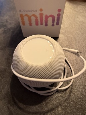 Apple HomePod Mini Smart Lautsprecher, Weiß,  Beschreibung lesen!