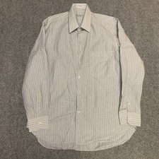 VINTAGE Salvatore Ferragamo RARE Button Up Shirt Size 16 100 Cotton