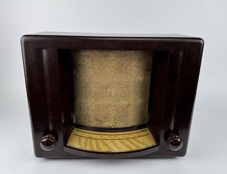 Röhrenradio Philips Junior V6A Bakelit Tischgerät Frankreich 1937