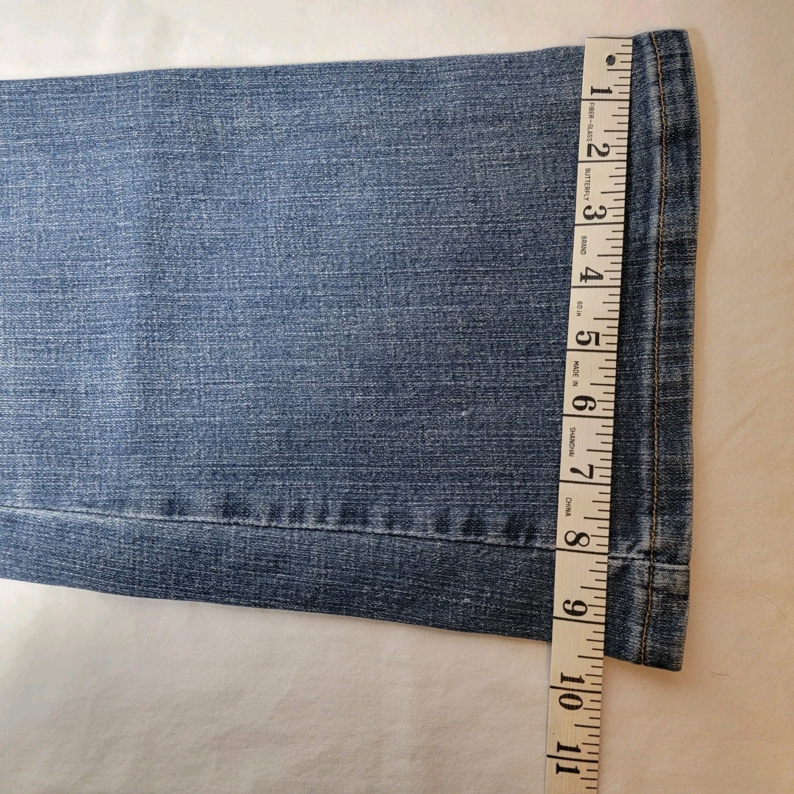 Y2K Levi's 518 Superlow Retro Bootcut Womens Jeans Blue Size 11 Medium  thumbnail 14