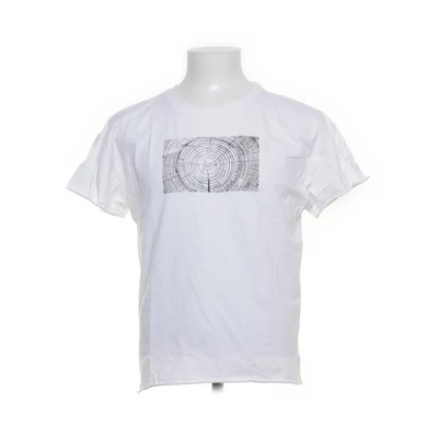 Project Daedalus, T-shirt, Größe: L, Weiß, Bio-Baumwolle, Print, Herren #DFN