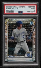 2020 Bowman Chrome Prospects Mega Box Mojo Refractor Bobby Witt Jr PSA 9 0h6x