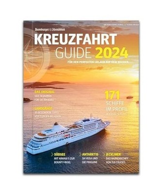 Kreuzfahrt Guide 2024, Hamburger Abendblatt, Georg J. Schulz, Uwe Bahn