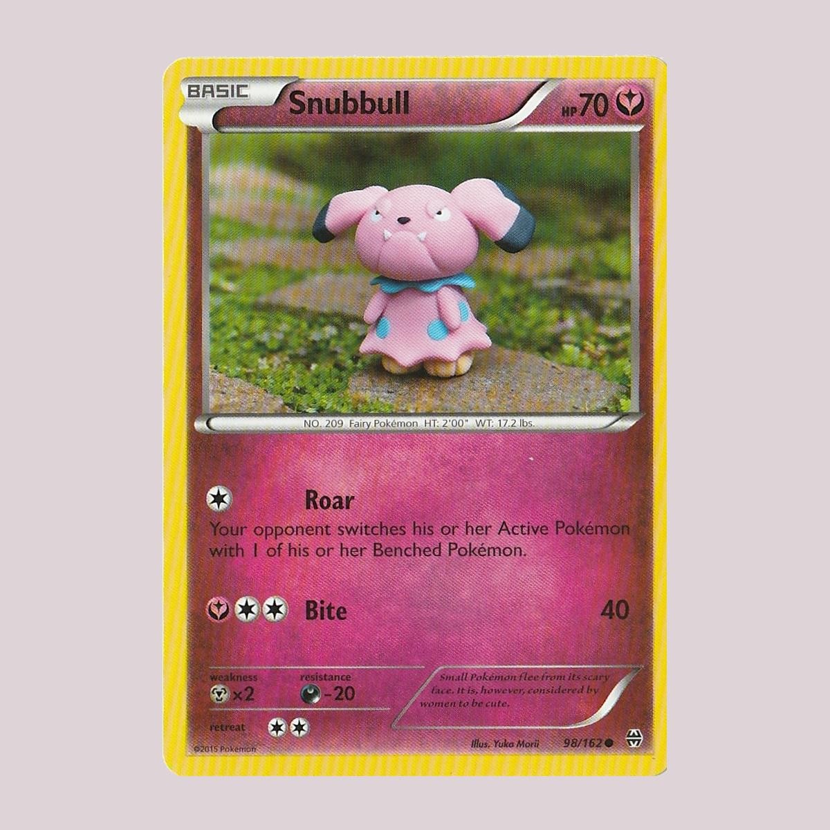 Snubbull 98/162 Common BREAKthrough Pokemon Lightly Played