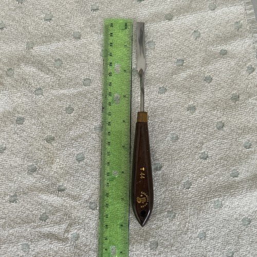 Palette Knife Stainless Steel Spatula Beech Wood Handle No.3 -Oil/Acrylic