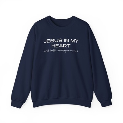 Mental health counselor Sweatshirt Christian Crewneck