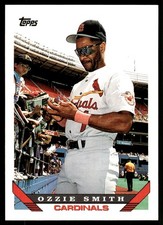 Ozzie Smith 1993 Topps #40 Cardinals MLB READ FREE SHIPPING AutographDen