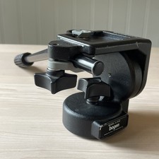 Manfrotto Bogen 3130 Fluid Video Tripod Head 128RC Missing Quick Release Plate