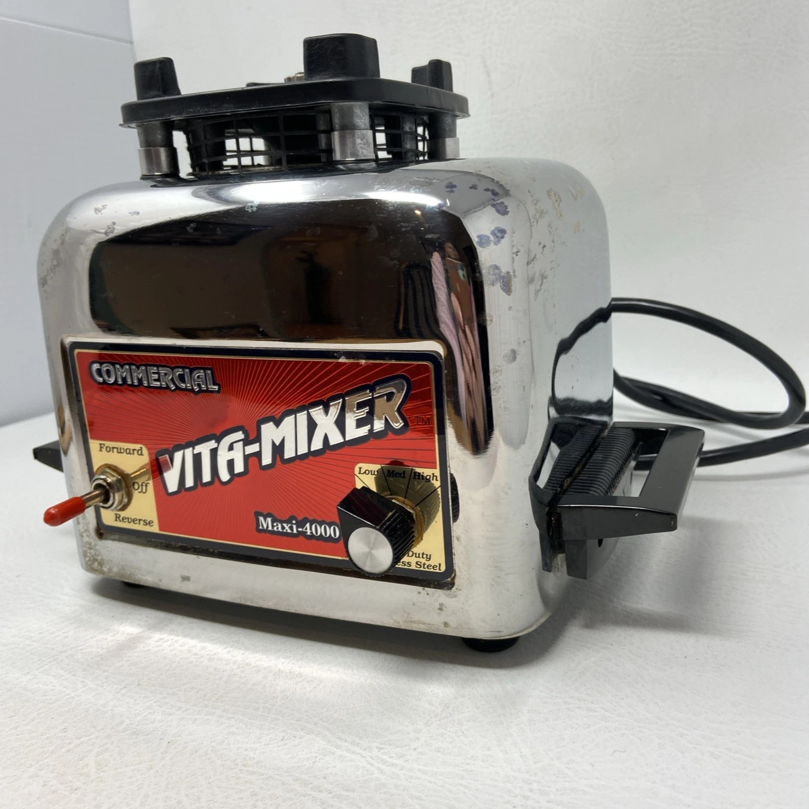 Vitamix Commercial Vita-Mixer Blender Maxi-4000 BASE MOTOR ONLY TESTED/WORKING