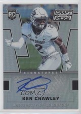 2016 Panini Prizm Collegiate Draft Picks Silver Ken Crawley #281 Auto 0m0