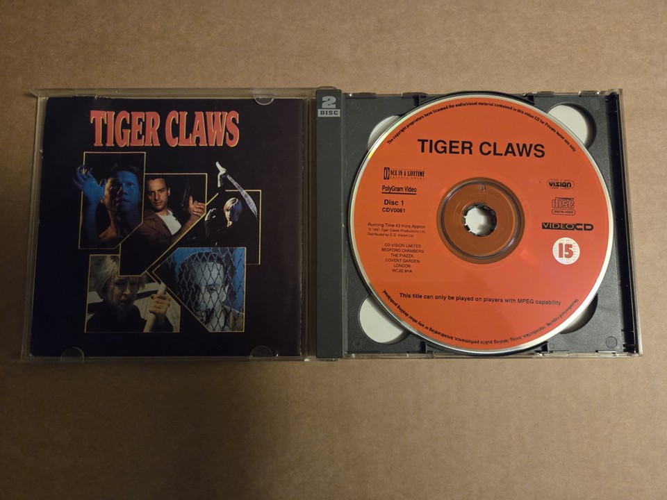 Tiger Claws Cynthia Rothrock VCD | eBay UK