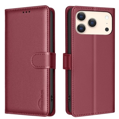 Flip Case Leather Wallet Cover For iPhone 17e 17 Pro Max 16 15 14 13 12 11 8Plus