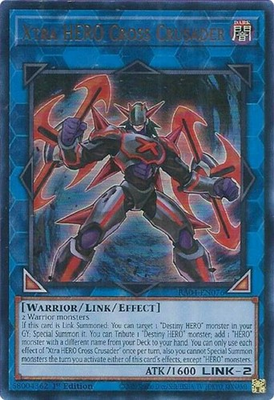 #ad #ad Xtra HERO Cross Crusader RA04 EN076 Ultra Rare 1st Edition Near Mint $0.99