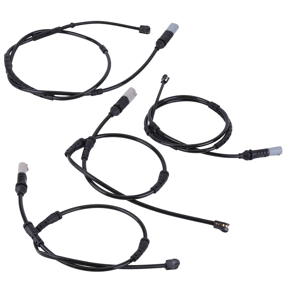 For BMW 328i xDrive 330i 320i 335i M4 Front Rear Brake Pads Wear Sensor (4 Pack) Foto 4 de 4