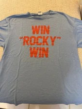 Win Rocky Win Vintage Style T-shirt Large