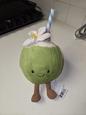 NEW Amuseables Aruba Coconut JellyCat | eBay