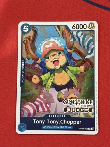 One Piece Card Game Tony Tony Chopper OP11-053 UC Judge Pack Foil Promo English