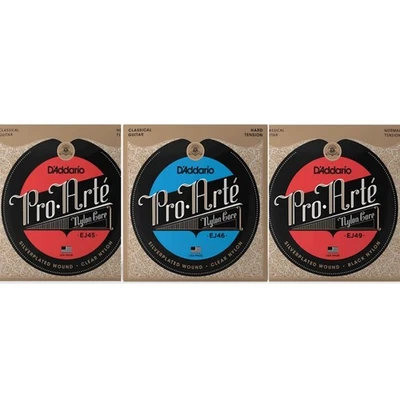 Classical Guitar Strings Normal Tension EJ46 EJ49 Pro Arte By D'Addario Strings