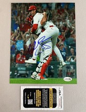 PHILLIES- MICHAEL LORENZEN AUTOGRAPH 8x10 NO-HITTER FINAL OUT PHOTO JSA CL61683