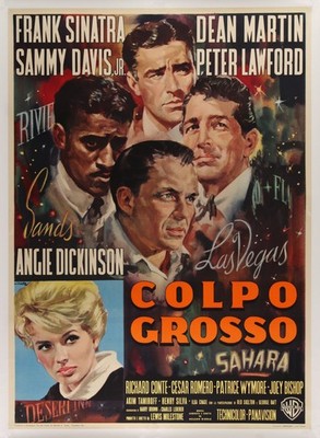 Ocean S Eleven 1960 4 Filmplakat Kunstdruck moderne Atmosphäre Vintage-Stil Stud