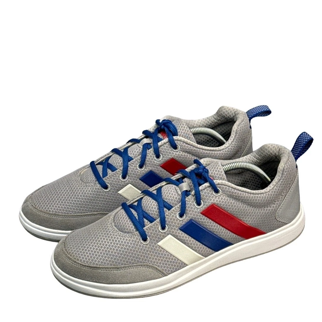 Adidas X Hale 2013 Grigio Rosso Bianco Blu Sneaker Sportiva Bassa Uomo 11