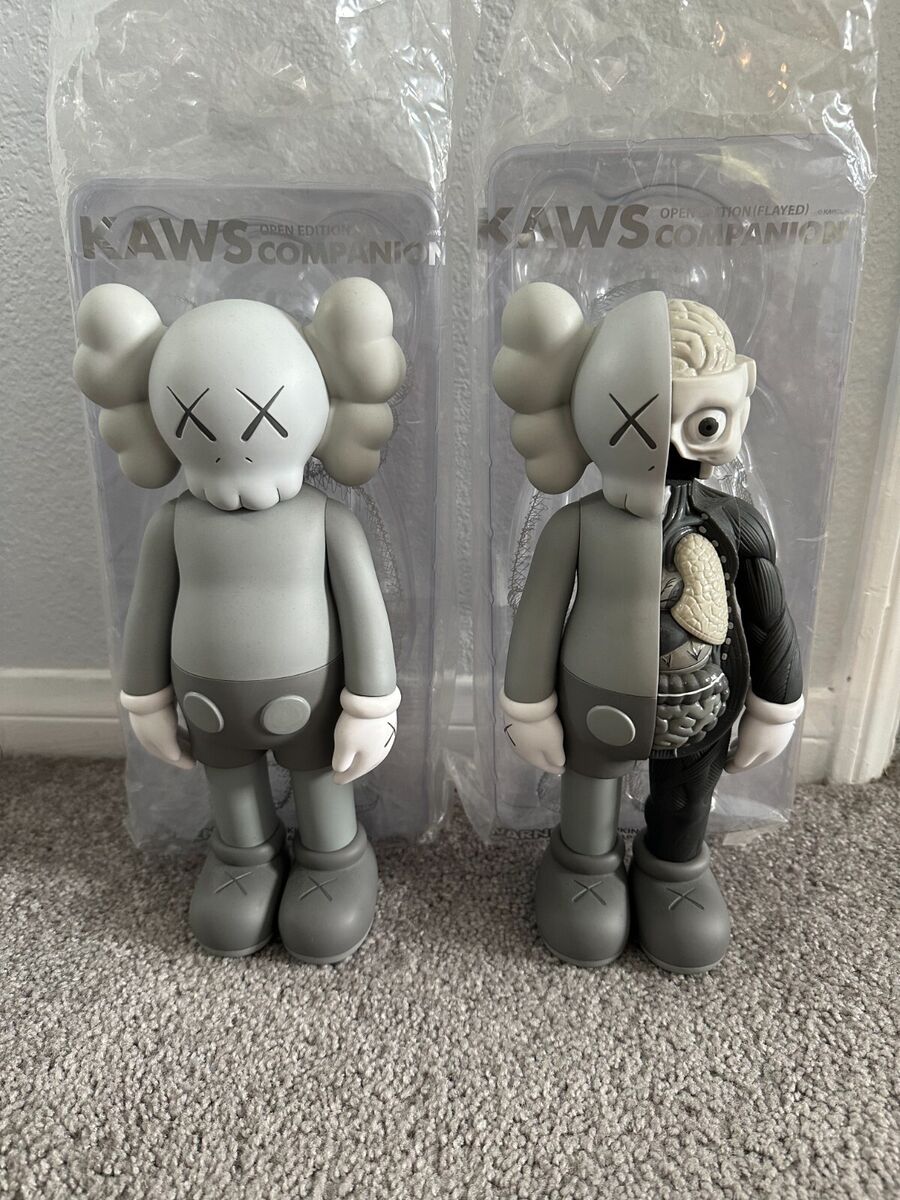 KAWS 2016 Companion Open Edition GREY Set (Original and KAWS 2016 Companion Open Edition GREY Set (Original and