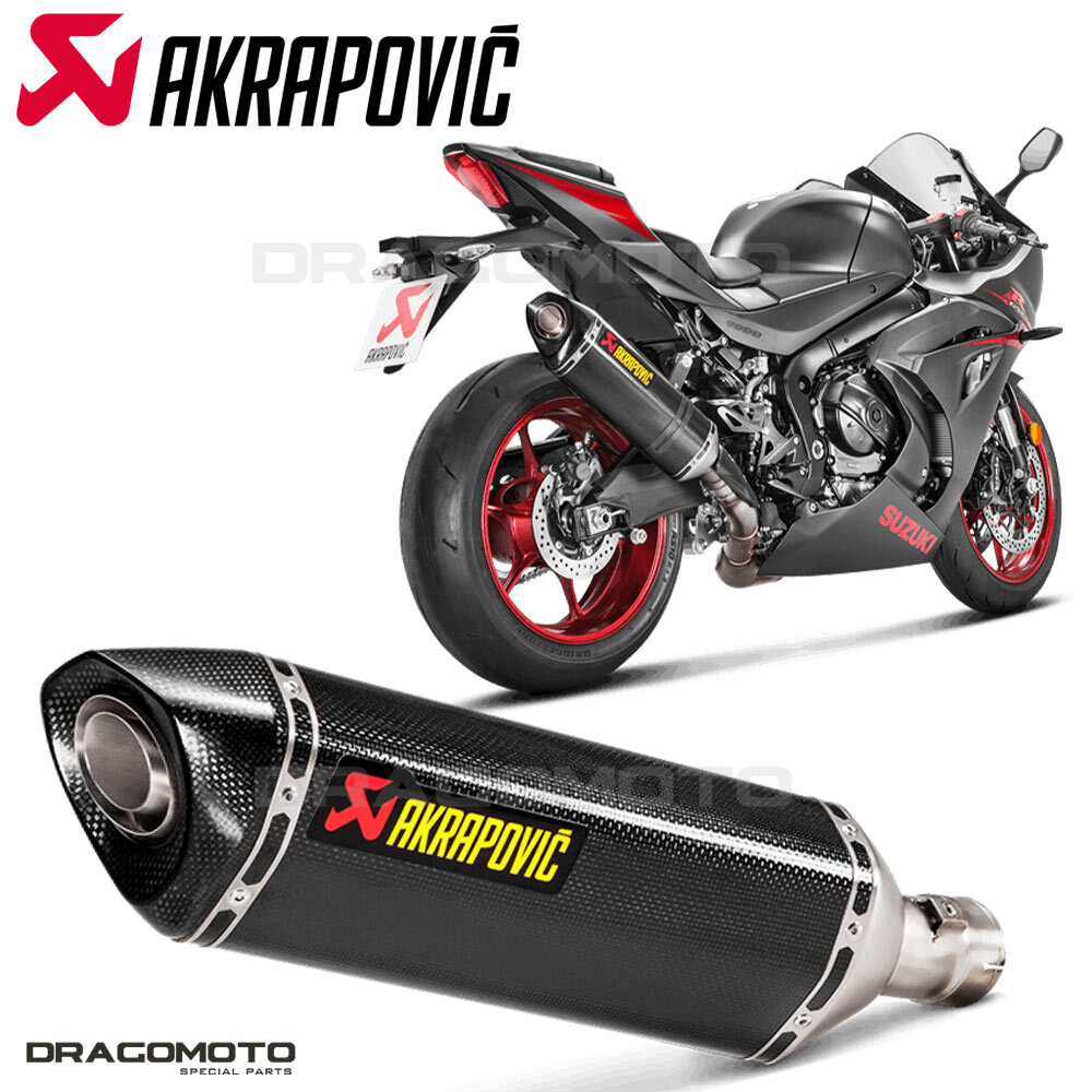 SUZUKI GSX-R 1000 2017-2023 Auspuff AKRAPOVIC Carbon S