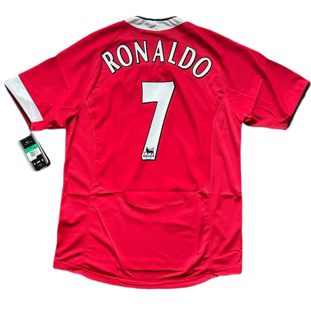 マンチェスター・ユナイテッド RONALDO 7番シャツ 2021-22 Manchester United Home Shirt Ronaldo #7 - 7/10 - (S)