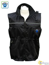 BERRA Hundesportweste PRO Hundeführerweste Trainingsweste Dummyweste SCHWARZ