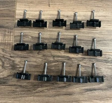 15 Trex Hideaway Decking Universal Black Clip Hidden Fasteners Decking S/S Screw