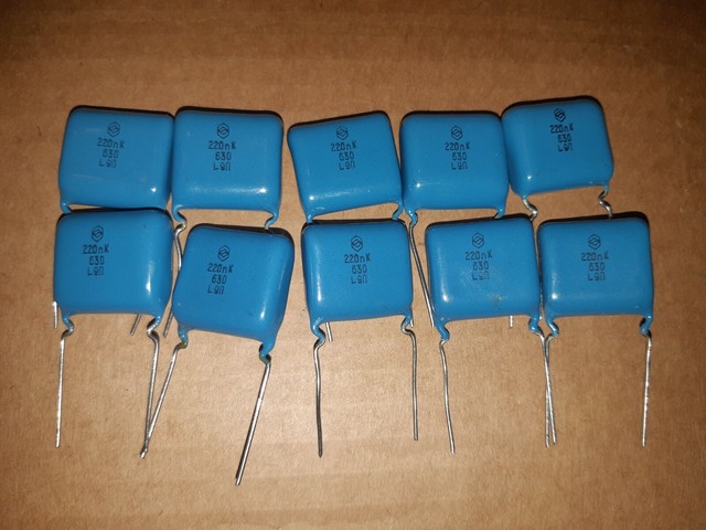 10 pcs 0,22uF 630V 10% K73-17 Russian Audio Capacitors | eBay