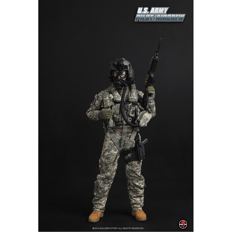 Soldier Story SS087 U.S. Army Pilot / Aircrew 1/6 Figure Model IN
