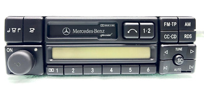 Genuine Mercedes-Benz Special Becker BE1650 Car Stereo W/ Code