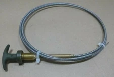 USGI 56" STAINLESS STEEL (T HANDLE) PUSH-PULL CONTROL CABLE ASSEMBLY 