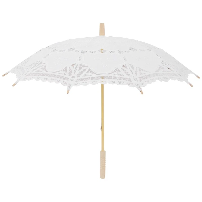 Lace wedding umbrella parasol deals