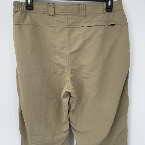 ExOfficio Cargo Pants Men's 36 Beige Hiking Trail Outdoors Nylon Fishing - Picture 6 of 11