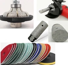 2 Inch Finger Milling bit 1 1/4" Ogee Bullnose Profile Wheel granite marble pad