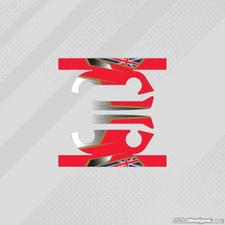 GILLARD STYLE IAME X30 HEAD STICKER KIT - KARTING - JakeDesigns