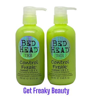 2 PACK. 8.45 oz. Tigi Bed Head Control Freak Conditioner. 250ml. FREE SHIPPING.