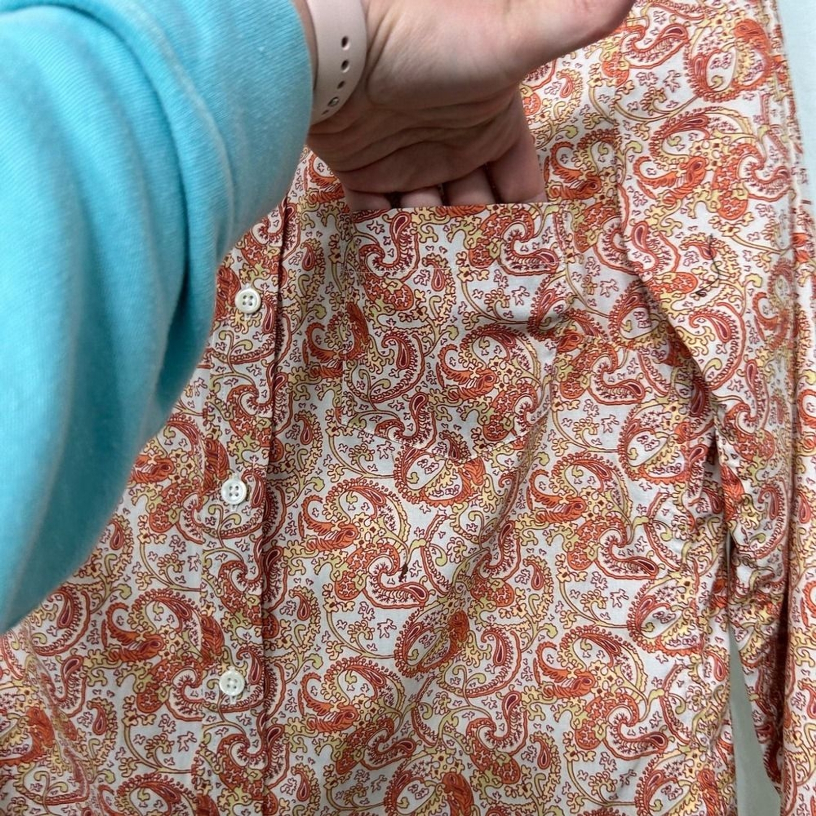 Pendleton Womens Button Down Small 100% Cotton Pa… - image 4