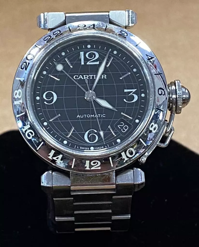 Cartier pasha top c gmt