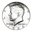 1964-D Kennedy Silver Half Dollar NICE GEM BU FREE SHIPPING!