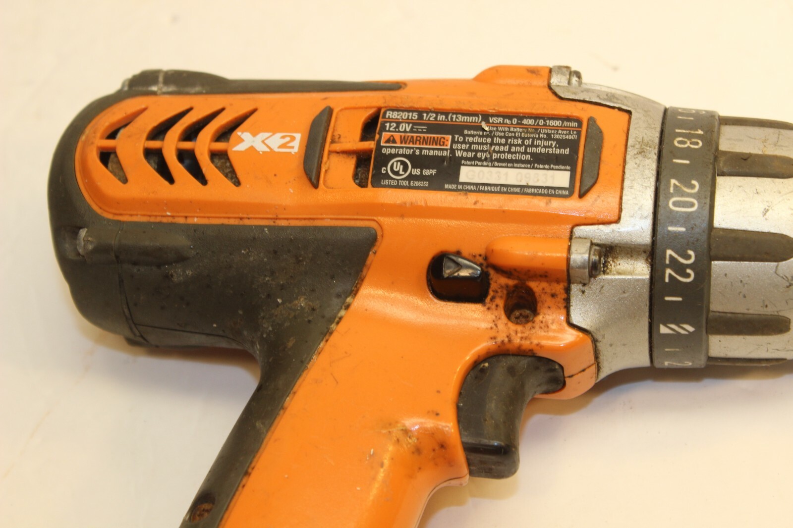 Ridgid R82015 12v 1/2\